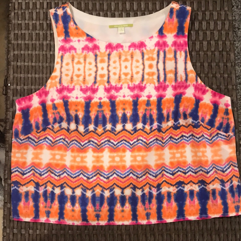 Worn twice! Gianni Bini Patterned Top